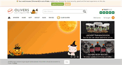 Desktop Screenshot of olivers-petfood.se