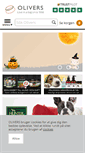 Mobile Screenshot of olivers-petfood.se